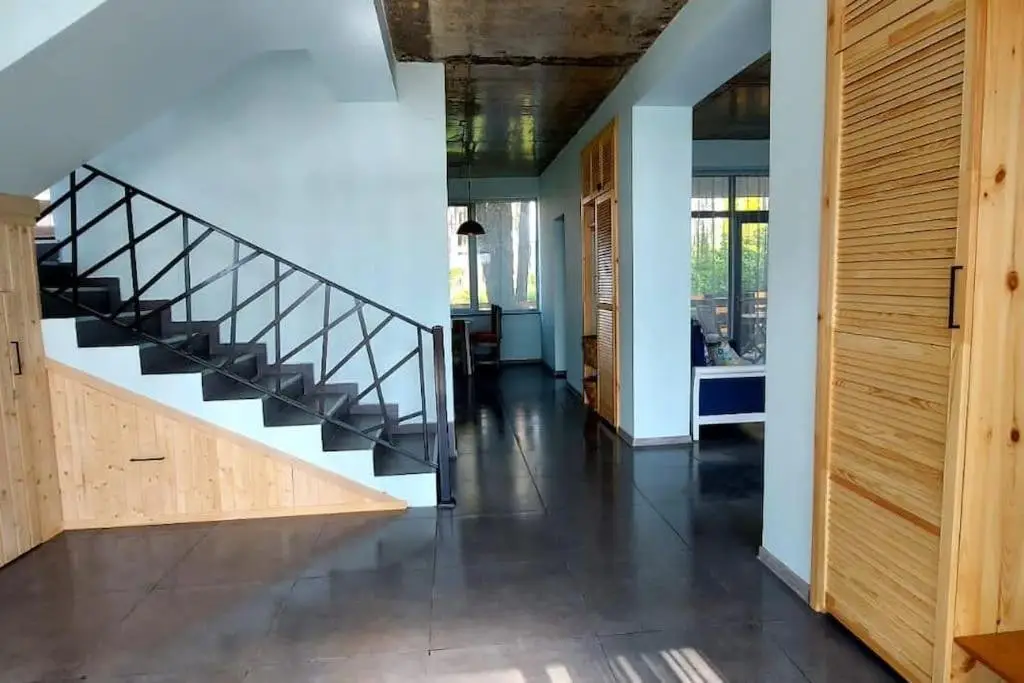 Уреки: Beachfront 4-bedroom home in Kaprovani pine forest