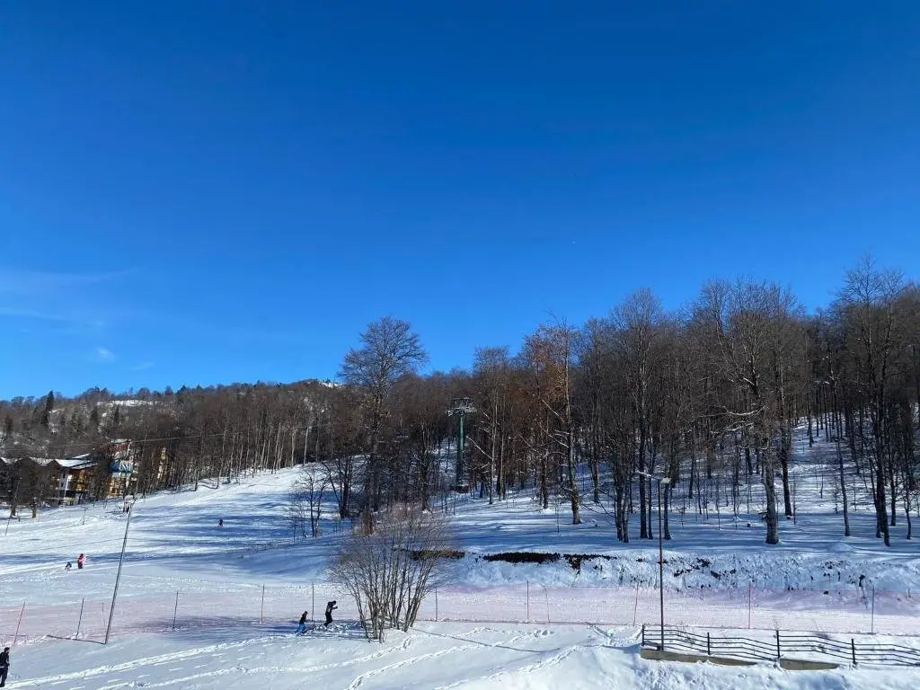 Бакуриани: Unique Ski In Out Luxury Apartment With Pool And Bar At Crystal Residence