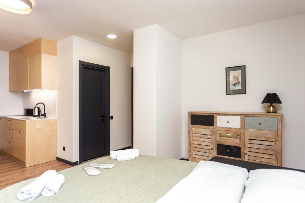 Бакуриани: Comfy Studio Apartment w balcony