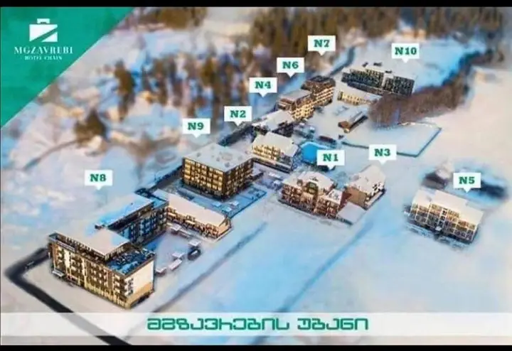 Бакуриани: Bakuriani Sweet Apartments Mgzavrebi 501