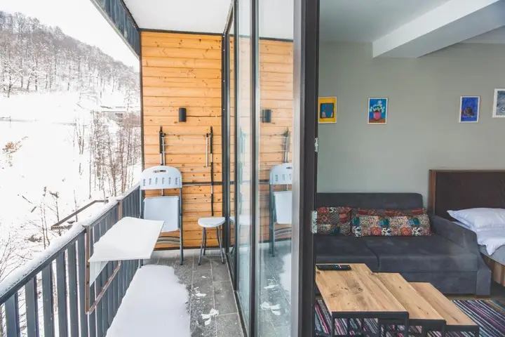 Бакуриани: bakuriani apartment - didveli gallery a209