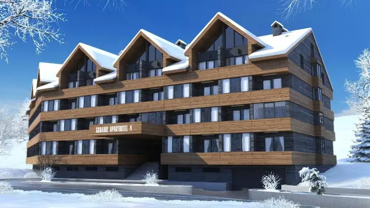 Гудаури: New Gudauri 4, Apartment 207