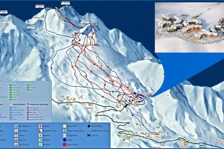 Гудаури: New Gudauri, Duplex 414 And Studio 223
