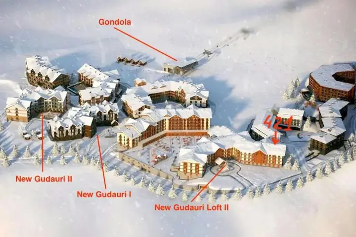Гудаури: New Gudauri Loft2, App.421