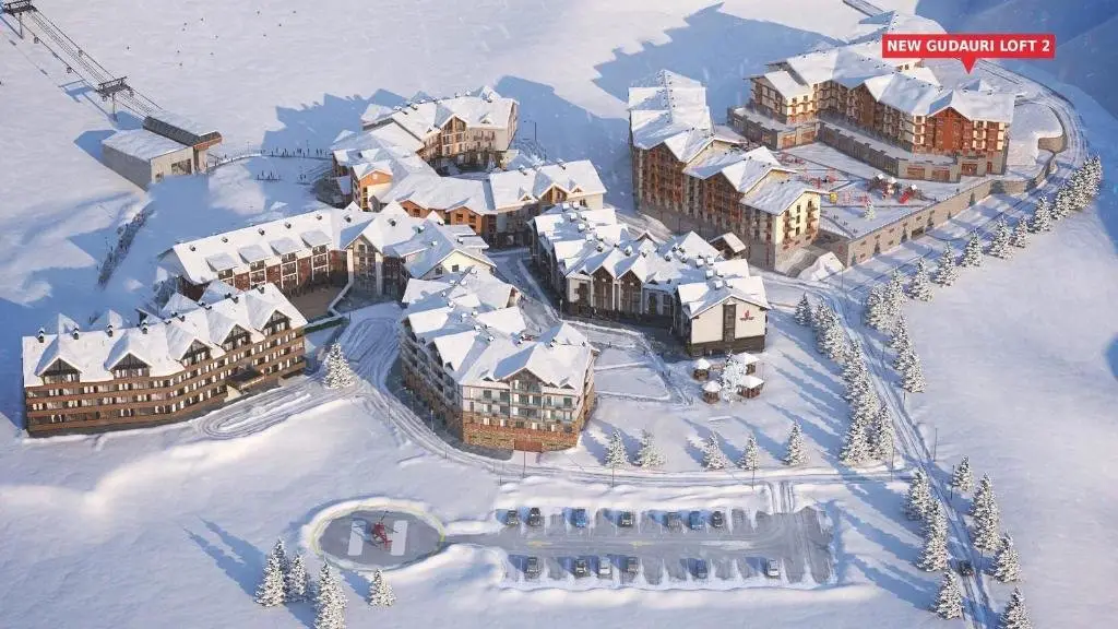 Гудаури: GUDASKI Apartments, New Gudauri LOFT2 & LOFT1