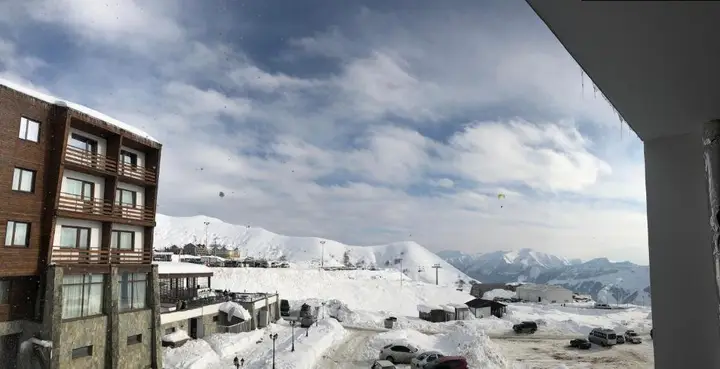 Гудаури: Vista Gudauri Apartment 19