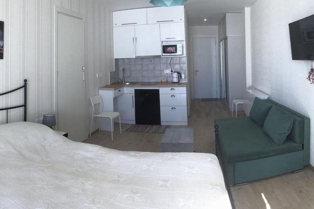 Гудаури: A cozy studio apartment in REDCO Loft2 New Gudauri, 425