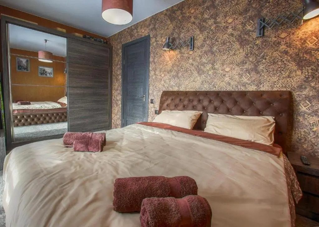 Гудаури: Cozy Mountain View apartaments 100m to Gondola Road Lift Loft 2, 505