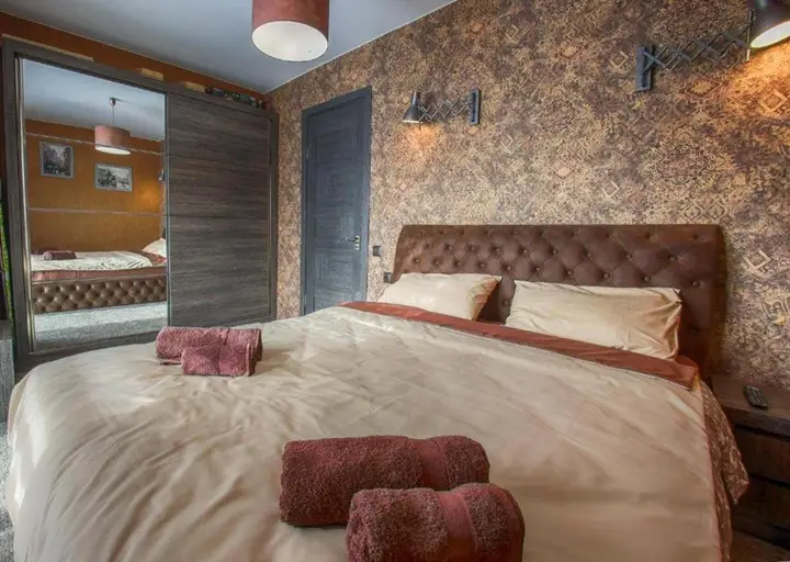 Гудаури: Cozy Mountain View apartaments 100m to Gondola Road Lift Loft 2, 505