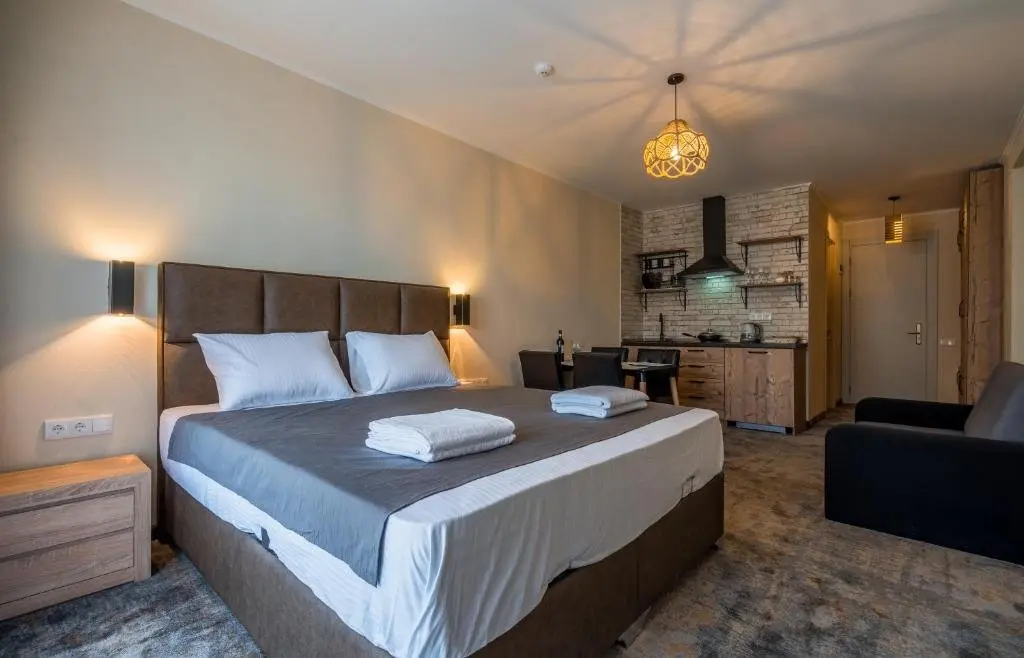 Гудаури: Cozy New Gudauri Atrium apartment 233
