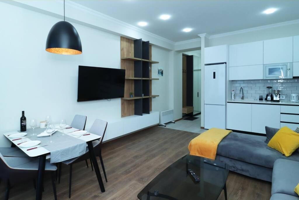 Гудаури: 1BR Apartment in New Gudauri Alpic 401