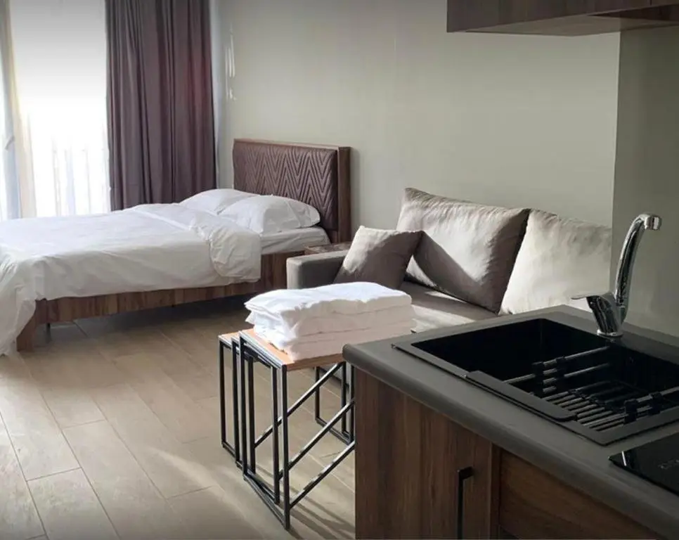 Бакуриани: Charming Apartments for 3 Guests with a Beautiful View on Mountains Near Didveli Ski lift