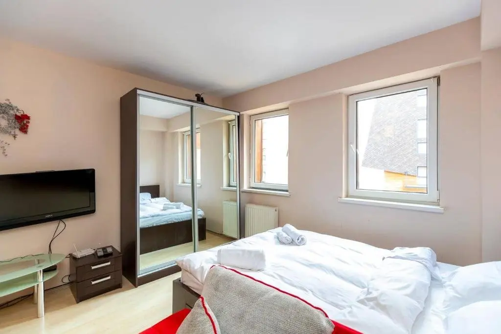 Гудаури: Bright and Specious Studio Apartment in Gudauri