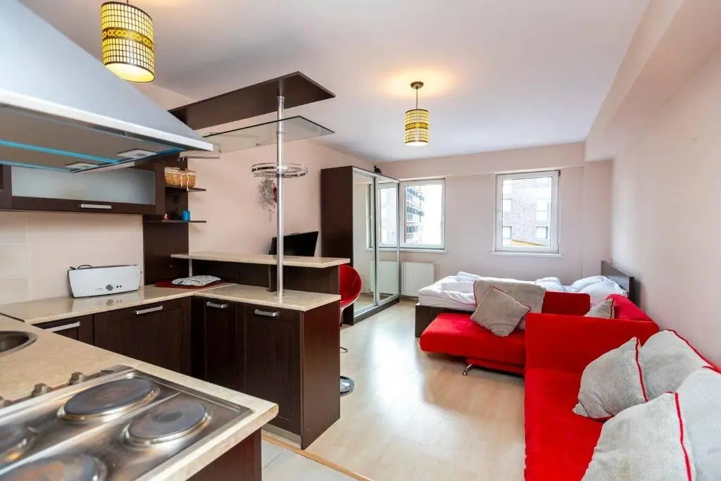 Гудаури: Bright and Specious Studio Apartment in Gudauri