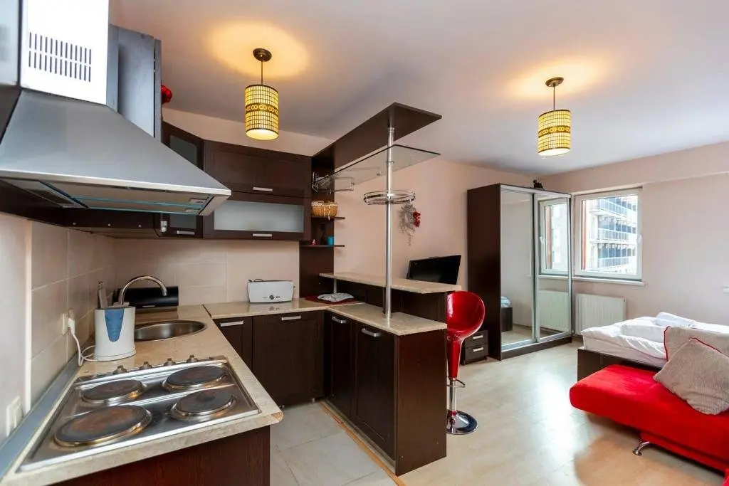 Гудаури: Bright and Specious Studio Apartment in Gudauri