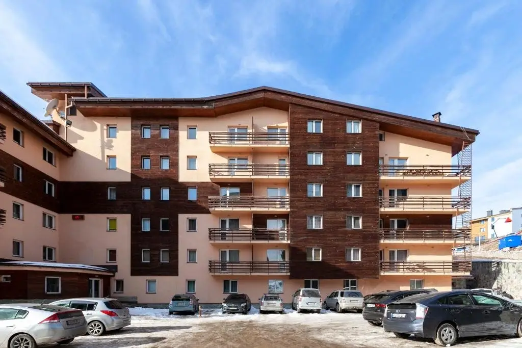 Гудаури: Bright and Specious Studio Apartment in Gudauri