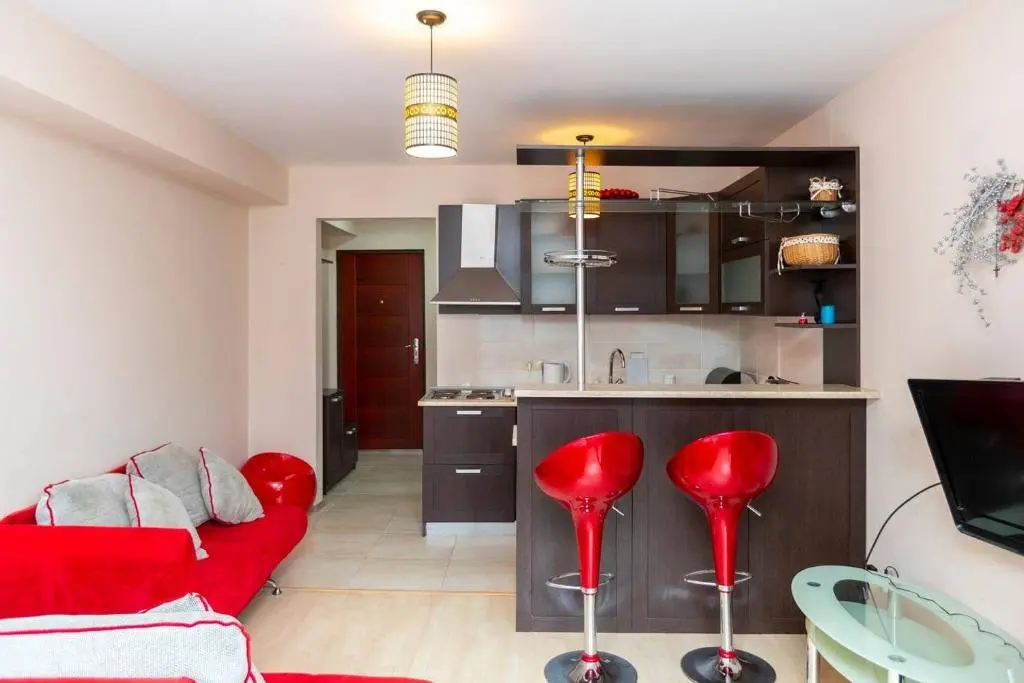 Гудаури: Bright and Specious Studio Apartment in Gudauri