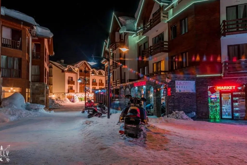 Гудаури: Cosy Studio for your Family in New Gudauri, Loft 2