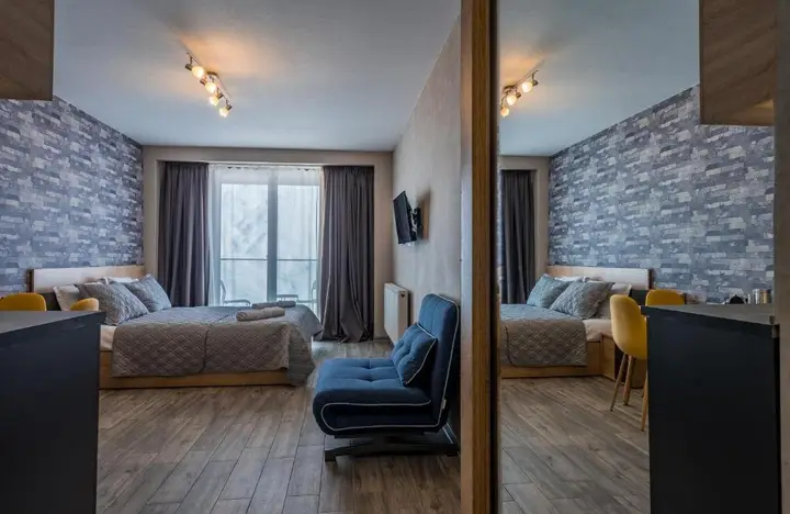 Гудаури: Taiy Apartment 524 New Gudauri, Loft 2