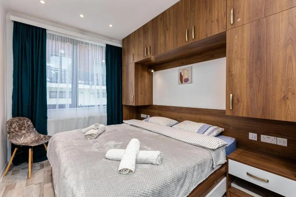 Бакуриани: Ground Floor Bright Luxury 1Bedroom Apartment with Free Parking