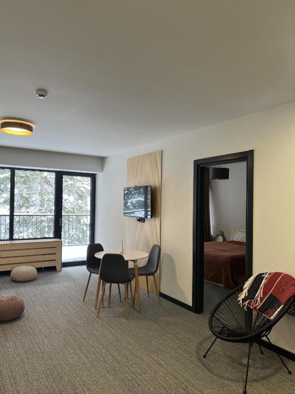 Бакуриани: Apartment 216 with Terrace at Kokhta Ski, Bakuriani