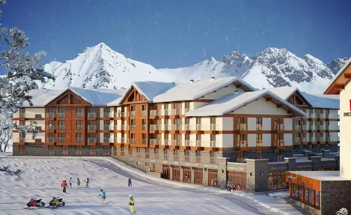 Гудаури: Ski In Out Apartment In New Gudauri Loft 2