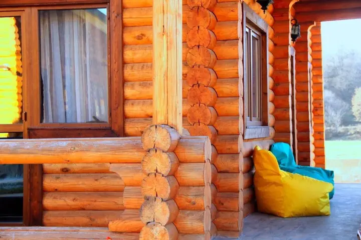 Бакуриани: Log House