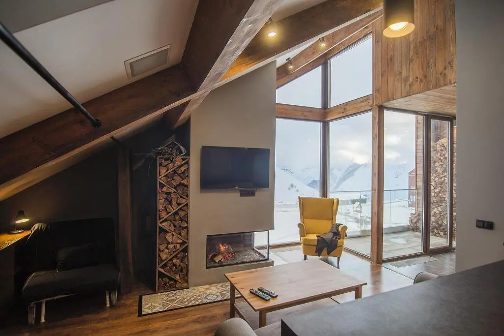 Гудаури: Gudauri Charm Chalet Apartment