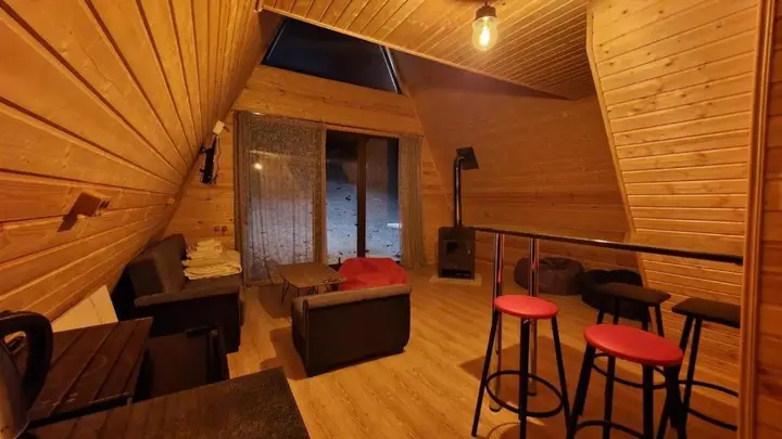 Ушгули: Mountain View A Frame Cabin Ushguli