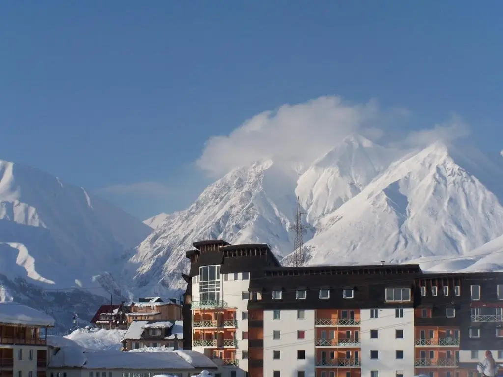 Гудаури: Double room in Gudauri