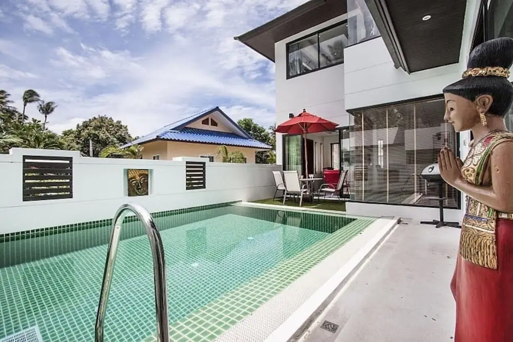 Самуи: 6 Bedroom Twin Villas Ban Tai Near Beach