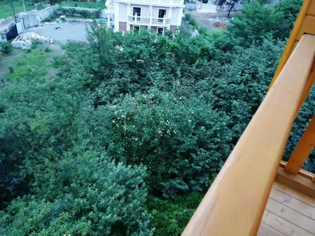 Батуми: derevjannyj kotezh The 1 s vydom na gorod