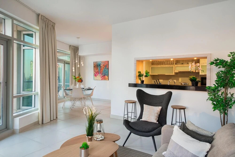 Дубай: Central Dubai Apt w Danish Twist Burj Khalifa Vws