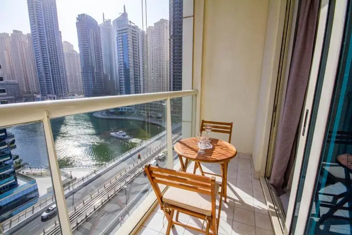 Дубай: Bespoke Residences - Studio Apartment with Marina View