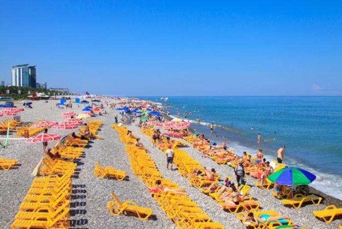 Батуми: BEACH TOWER coastline beautiful view of the black sea Sherif Ximshiashvili 57 strit