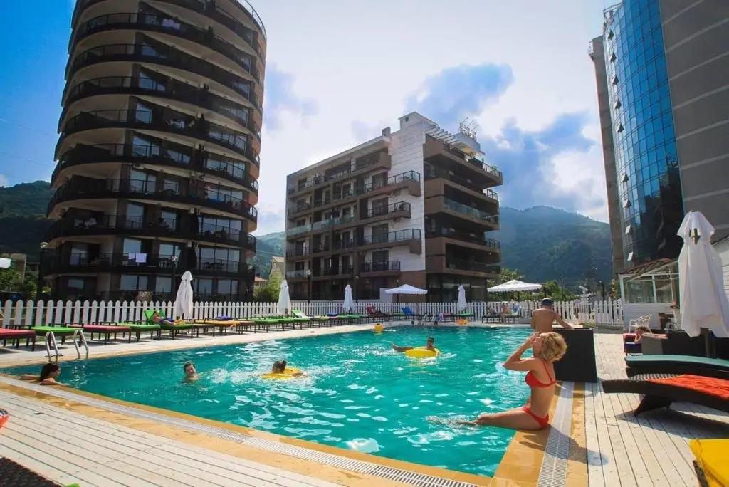 Батуми: Lux Apartment in The Mgzavrebi Hotel