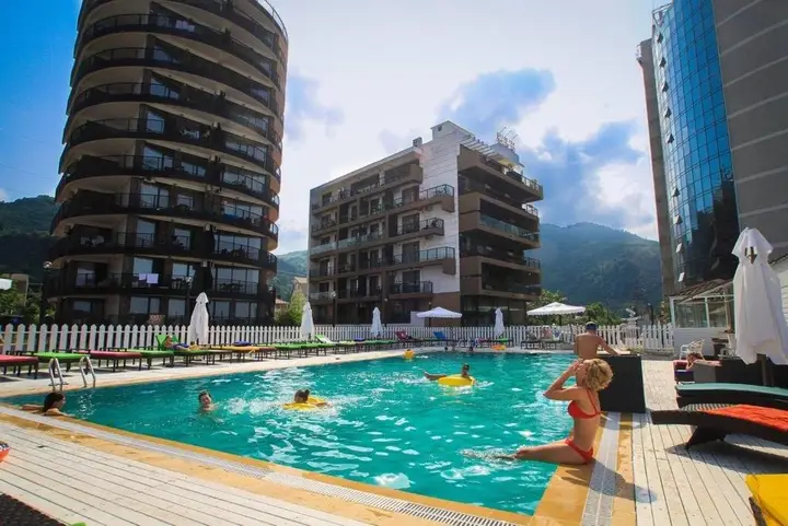 Батуми: Lux Apartment in The Mgzavrebi Hotel