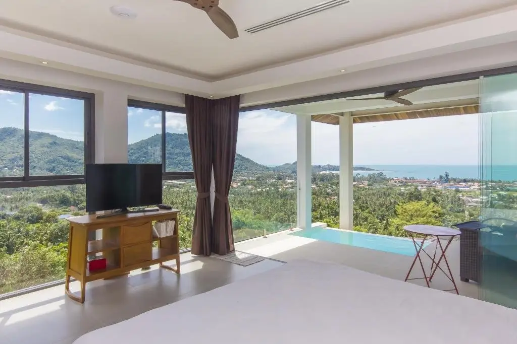 Самуи: Awesome sea view pool studio B - 2 people - Lamai Bay View - Koh Samui