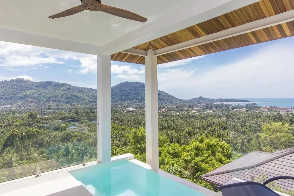 Самуи: Awesome sea view pool studio B - 2 people - Lamai Bay View - Koh Samui