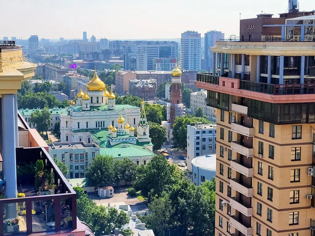 Санкт-Петербург: Апартаменты Трёхэтажный Мезонин над Крышами Питера Киевская 3