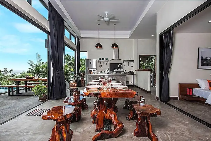 Самуи: Paritta Sky Villa A 2 villas with 3 beds each