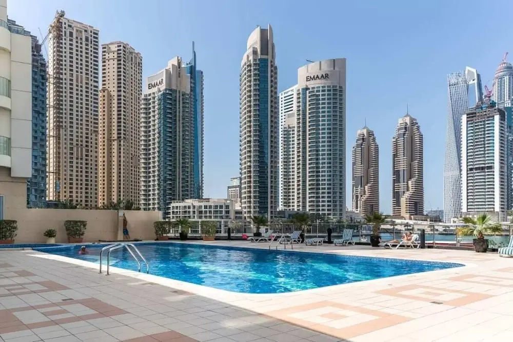 Дубай: Vast Apt With Stunning Views Of Dubai Marina