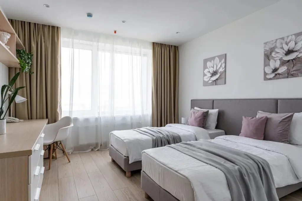 Москва: Апартаменты Selfy Apartment с панорамным видом на город и остров мечты
