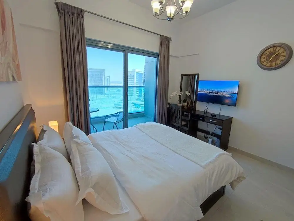 Дубай: Апартаменты SuperHost - Elite Studio With Balcony Overlooking the Canal