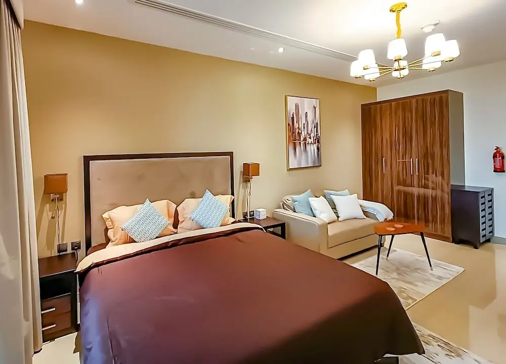 Дубай: SuperHost - Elegant Studio With Balcony Overlooking The Canal