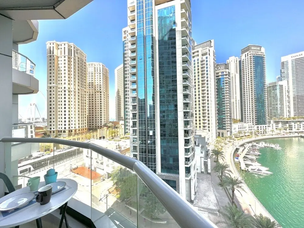Дубай: SuperHost - Marina Gem, Fancy Apartment with Waterfront Views