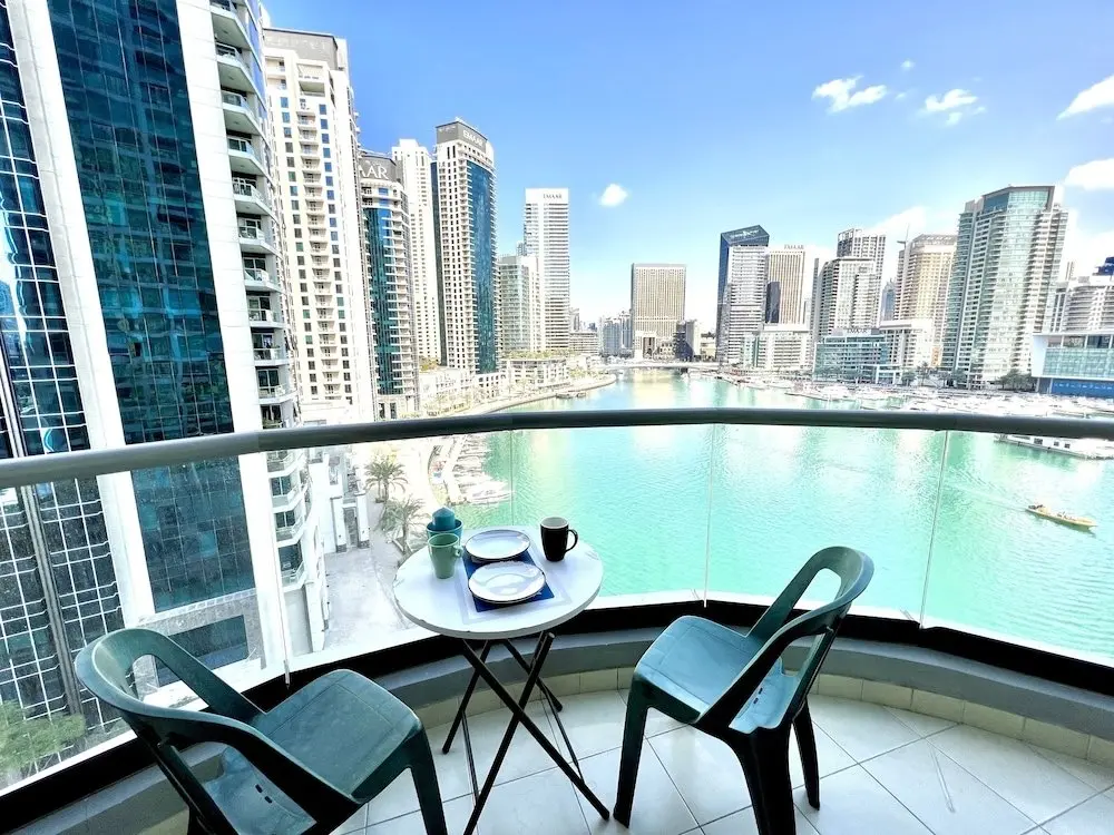 Дубай: SuperHost - Marina Gem, Fancy Apartment with Waterfront Views