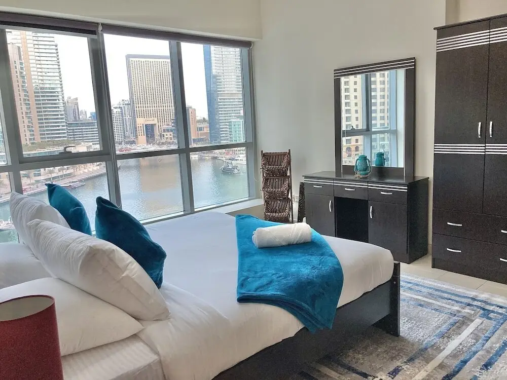 Дубай: SuperHost - Marina Gem, Fancy Apartment with Waterfront Views