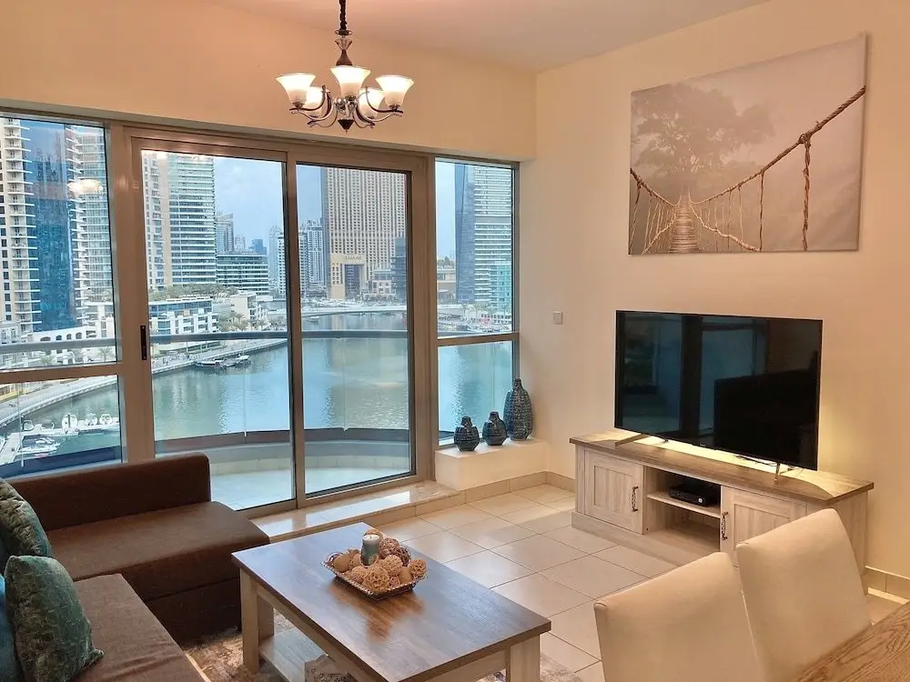 Дубай: SuperHost - Marina Gem, Fancy Apartment with Waterfront Views