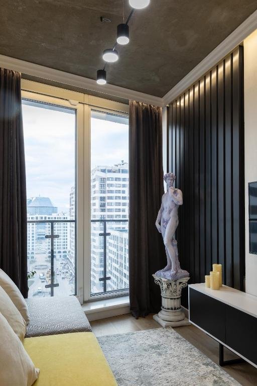 Минск: LOFT#1 Brand New Luxury Apartment with a Spectacular View, Mayak Minsk